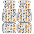 Cute Dog Car Floor Mats Custom Dog Car Accessories - Gearcarcover - 1