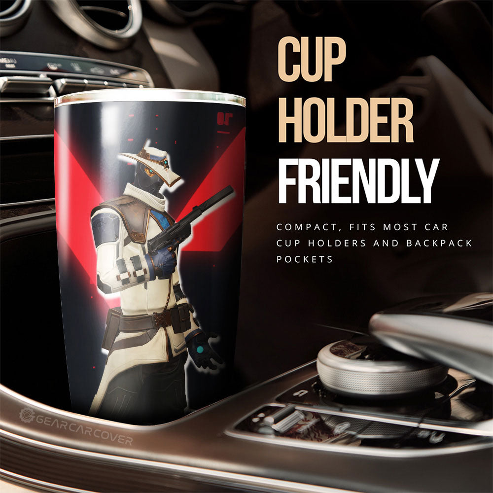 Cypher Tumbler Cup Custom Valorant Agent - Gearcarcover - 2