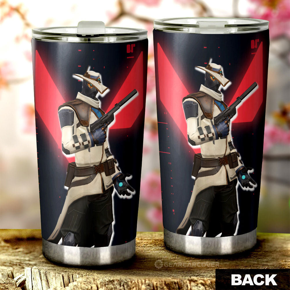 Cypher Tumbler Cup Custom Valorant Agent - Gearcarcover - 3