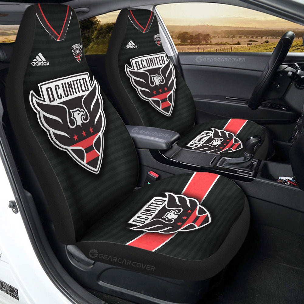 D. C. United Car Seat Covers Custom Car Accessories For Fans - Gearcarcover - 3