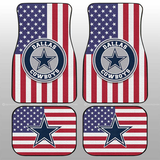 Dallas Cowboys Car Floor Mats Custom Car Decor Accessories - Gearcarcover - 1
