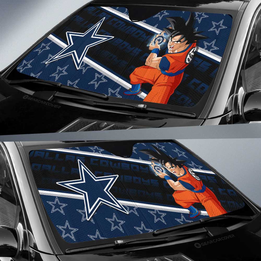 Dallas Cowboys Car Sunshade Custom Car Decorations For Fans - Gearcarcover - 2