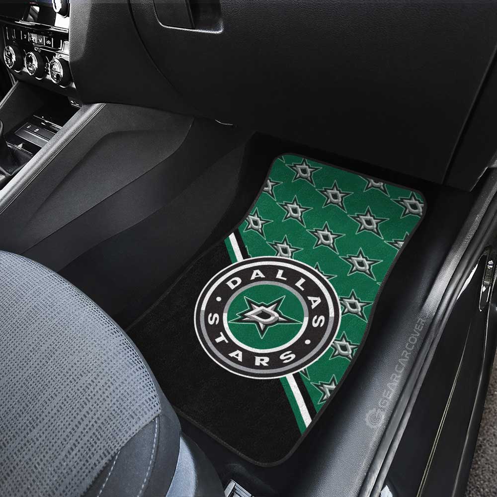 Dallas Stars Car Floor Mats Custom Car Accessories For Fans - Gearcarcover - 3