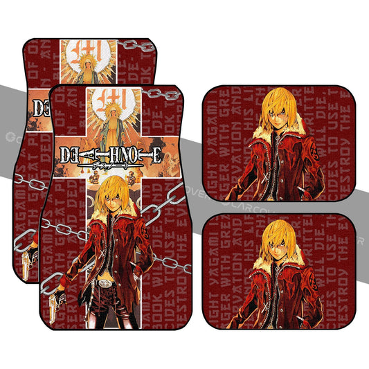 Death Note Mello Car Floor Mats Custom Anime Car Accessories - Gearcarcover - 1