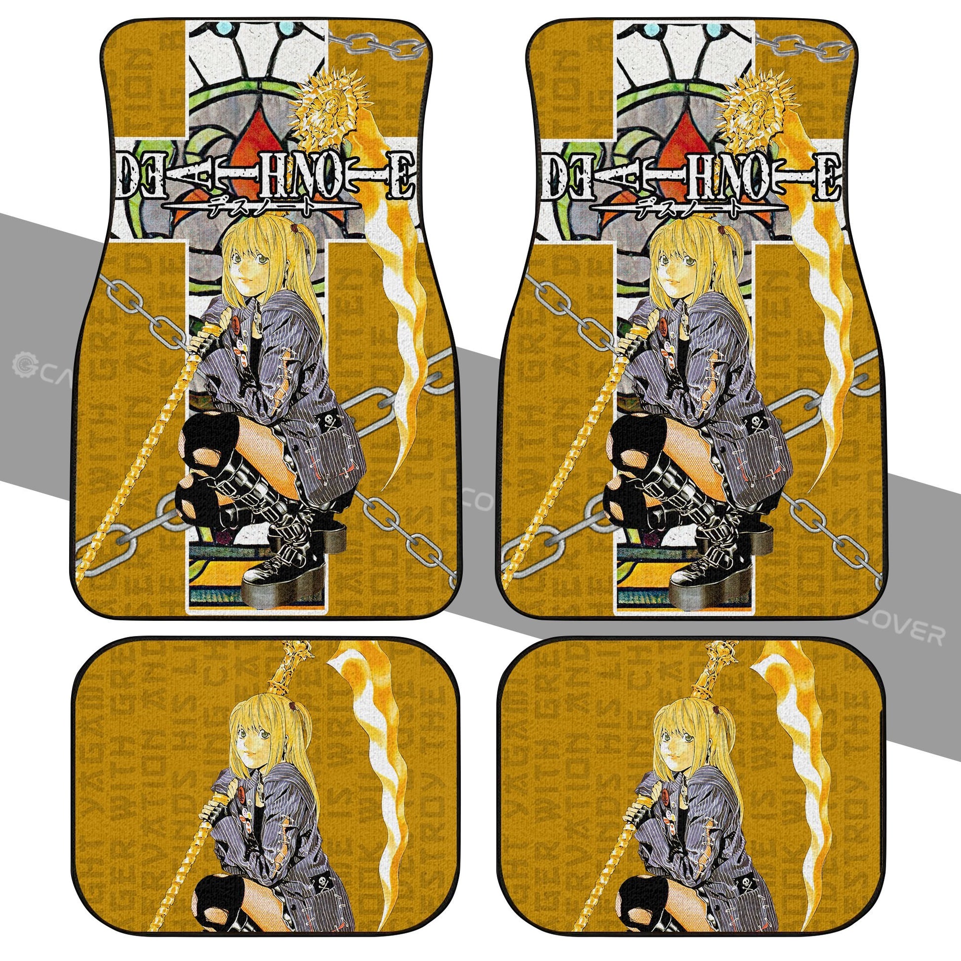 Death Note Misa Amane Car Floor Mats Custom Anime Car Accessories - Gearcarcover - 2