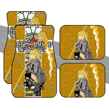 Death Note Misa Amane Car Floor Mats Custom Anime Car Accessories - Gearcarcover - 1