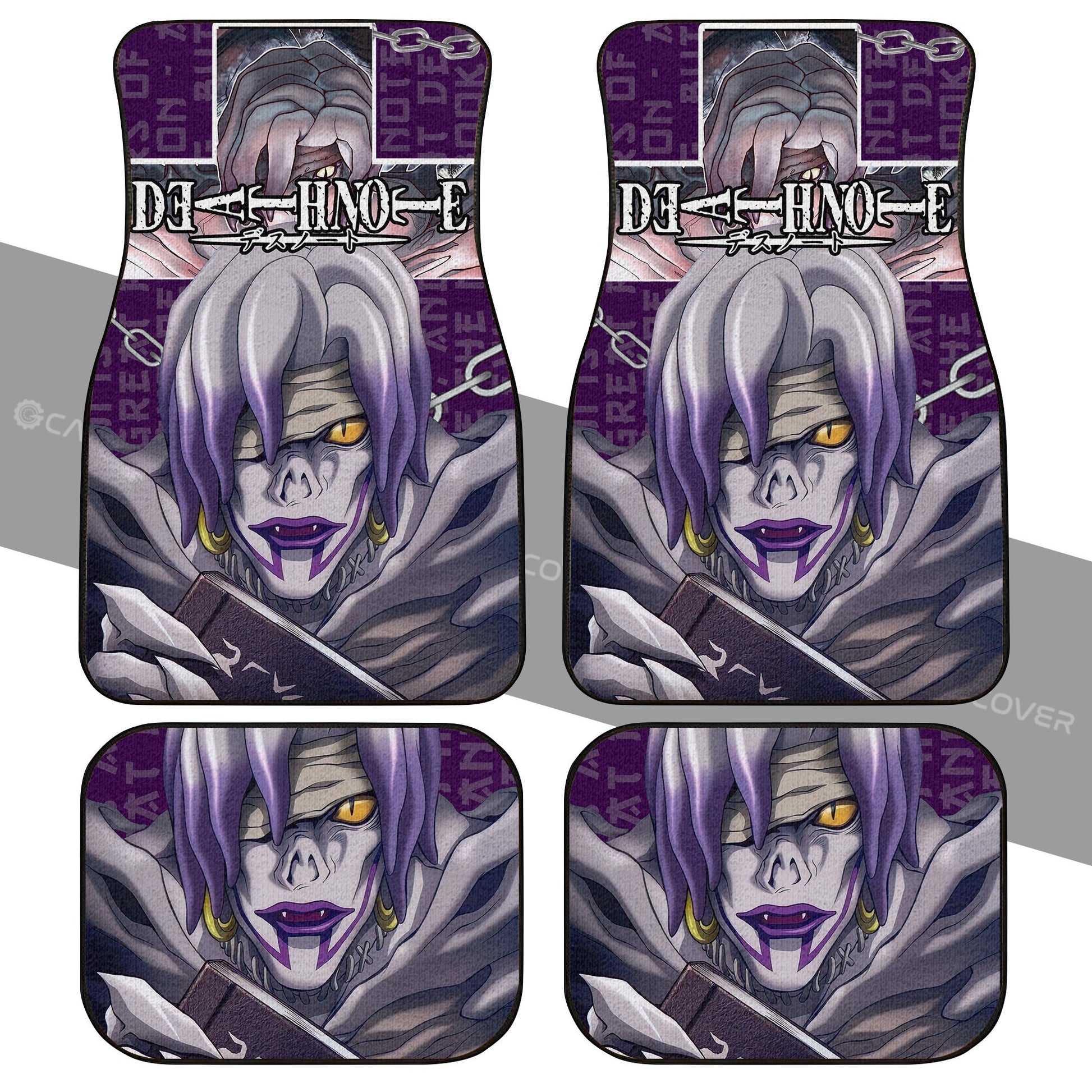 Death Note Rem Car Floor Mats Custom Anime Car Accessories - Gearcarcover - 2
