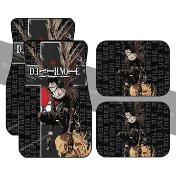 Death Note Ryuk Car Floor Mats Custom Anime Car Accessories - Gearcarcover - 1