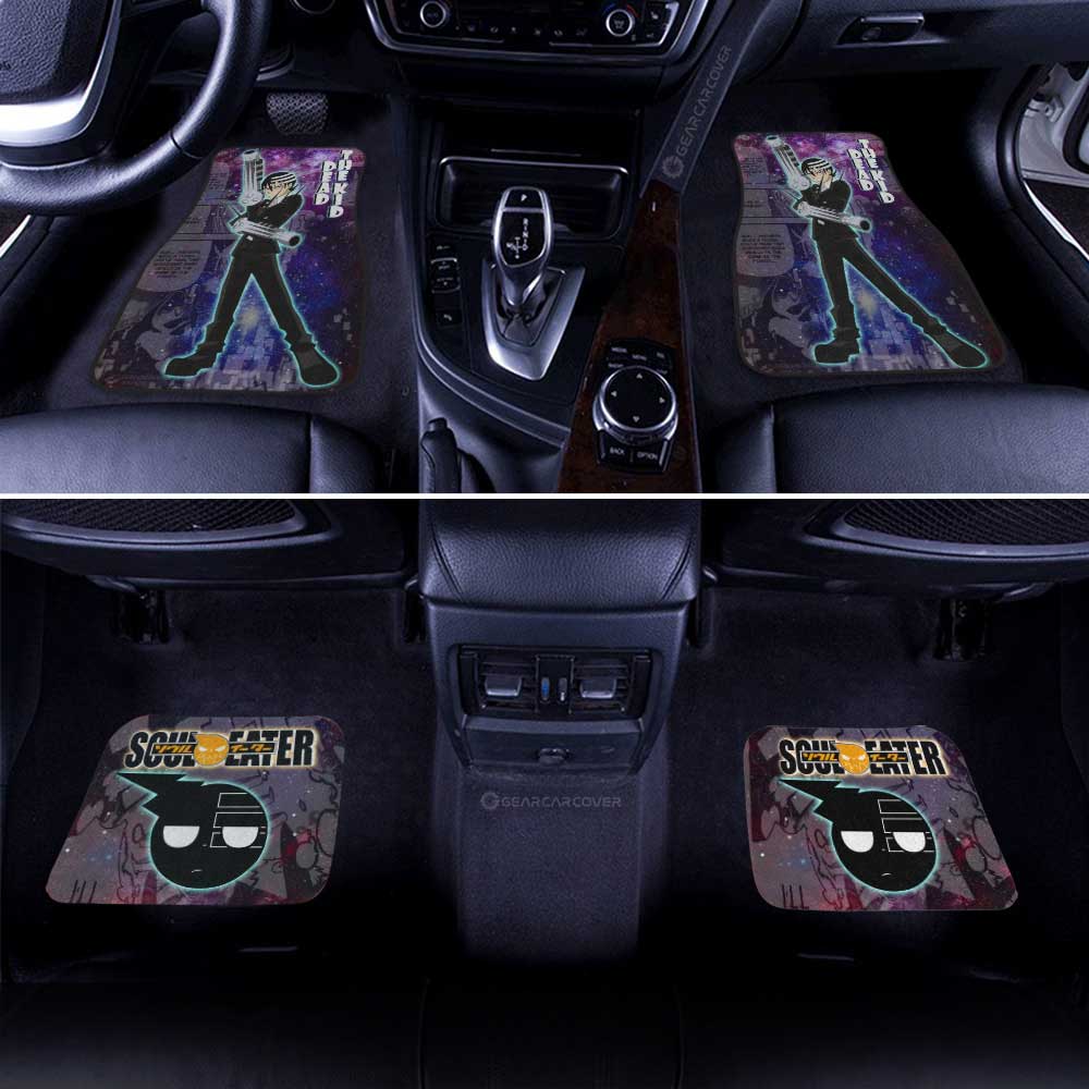 Death The Kid Car Floor Mats Custom Seven Deadly Sins Anime Galaxy Manga Style - Gearcarcover - 3