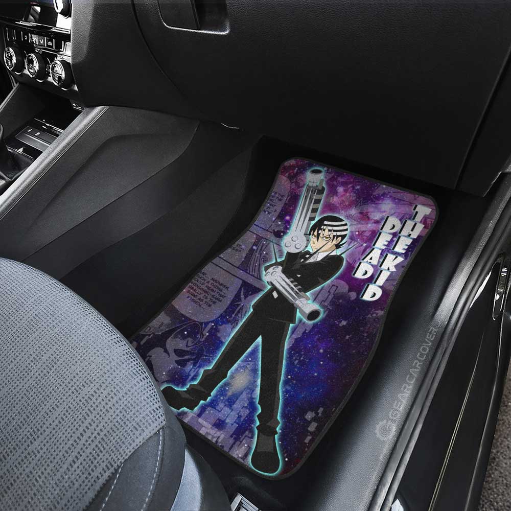 Death The Kid Car Floor Mats Custom Seven Deadly Sins Anime Galaxy Manga Style - Gearcarcover - 4