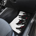 Demon Black Wolf Car Floor Mats Custom Wolf Car Accessories - Gearcarcover - 4