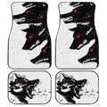 Demon Black Wolf Car Floor Mats Custom Wolf Car Accessories - Gearcarcover - 1