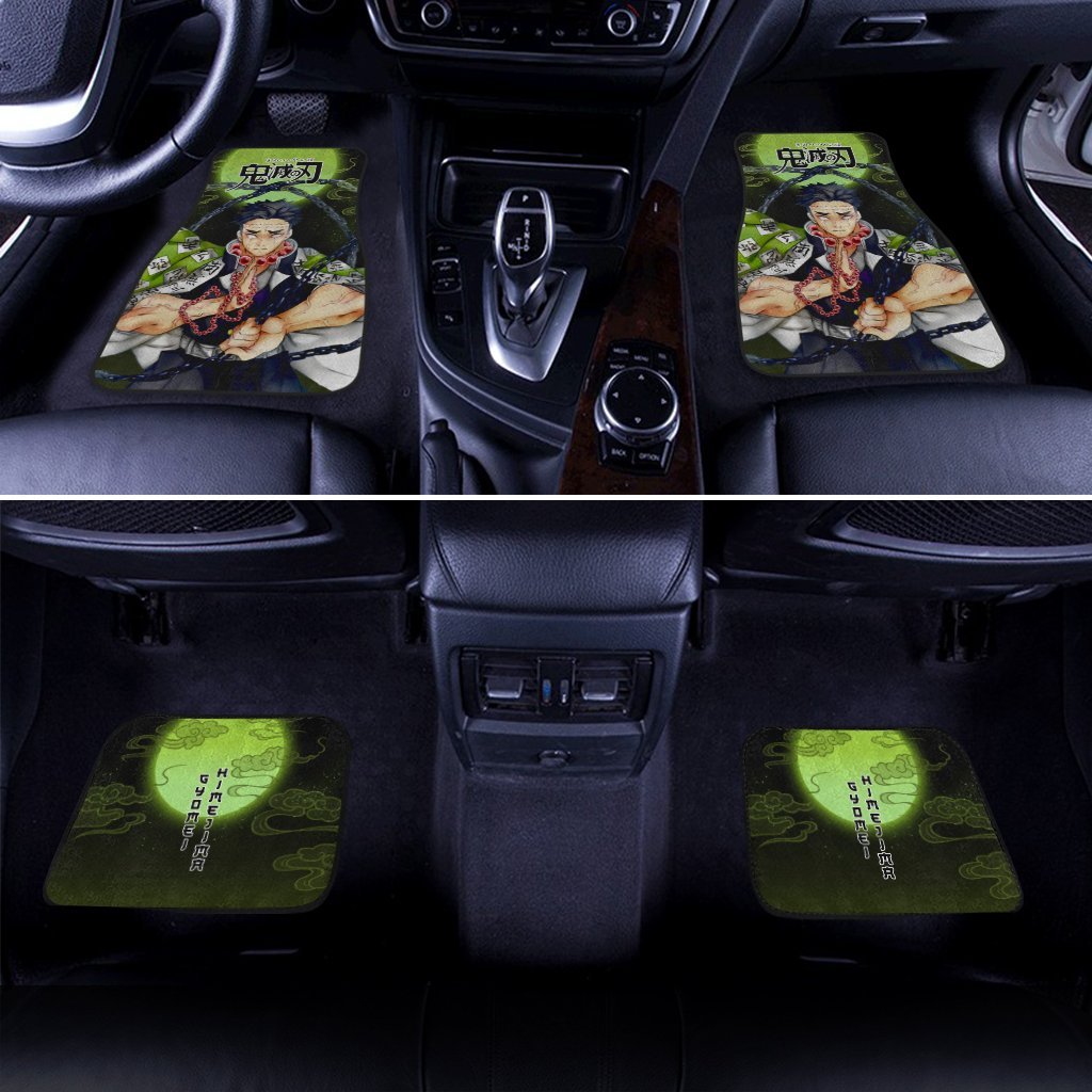 Demon Slayer Gyomei Himejima Car Floor Mats Custom Anime Car Accessories - Gearcarcover - 3