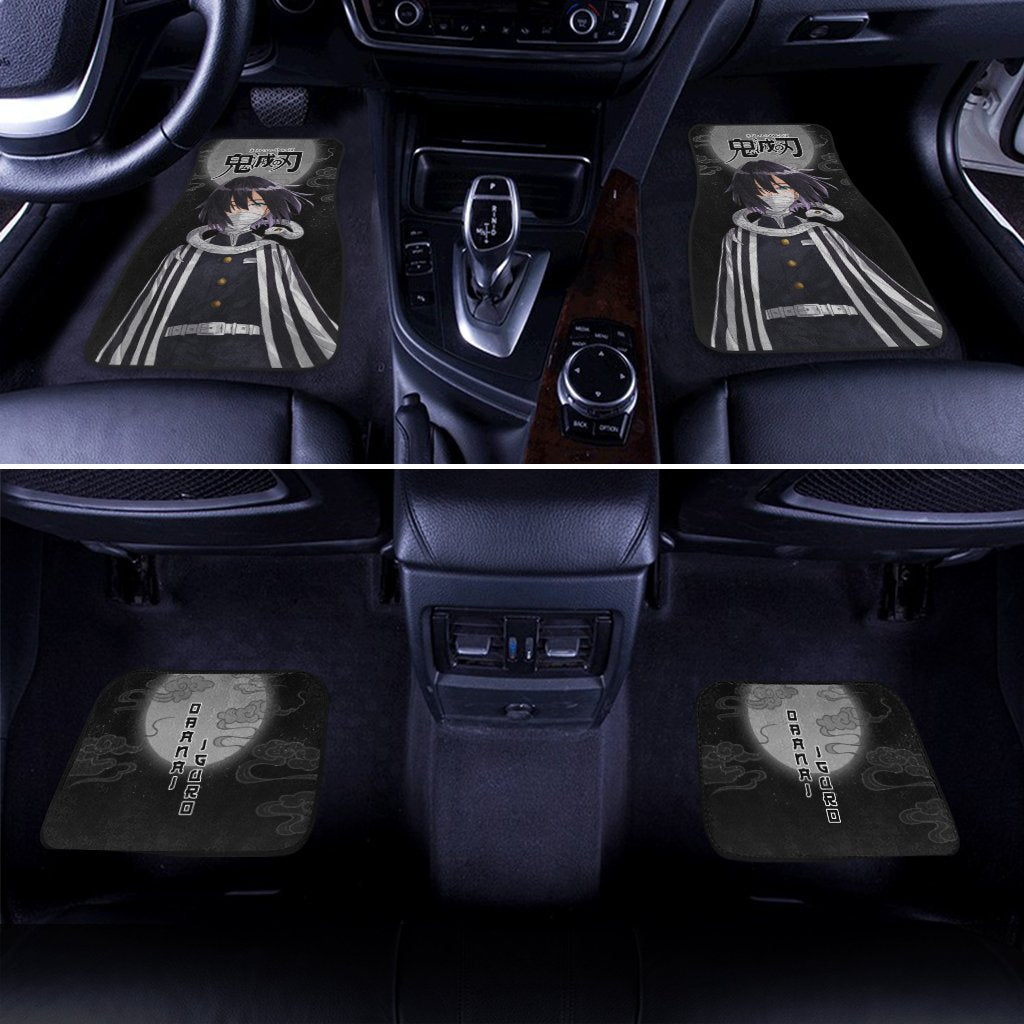 Demon Slayer Obanai Iguro Car Floor Mats Custom Anime Car Accessories - Gearcarcover - 3
