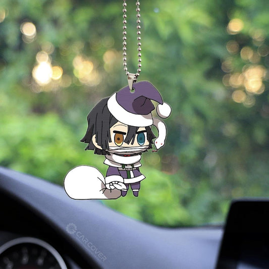 Demon Slayer Obanai Iguro Parodu Parodu Ornament Custom Anime Christmas Car Accessories - Gearcarcover - 2