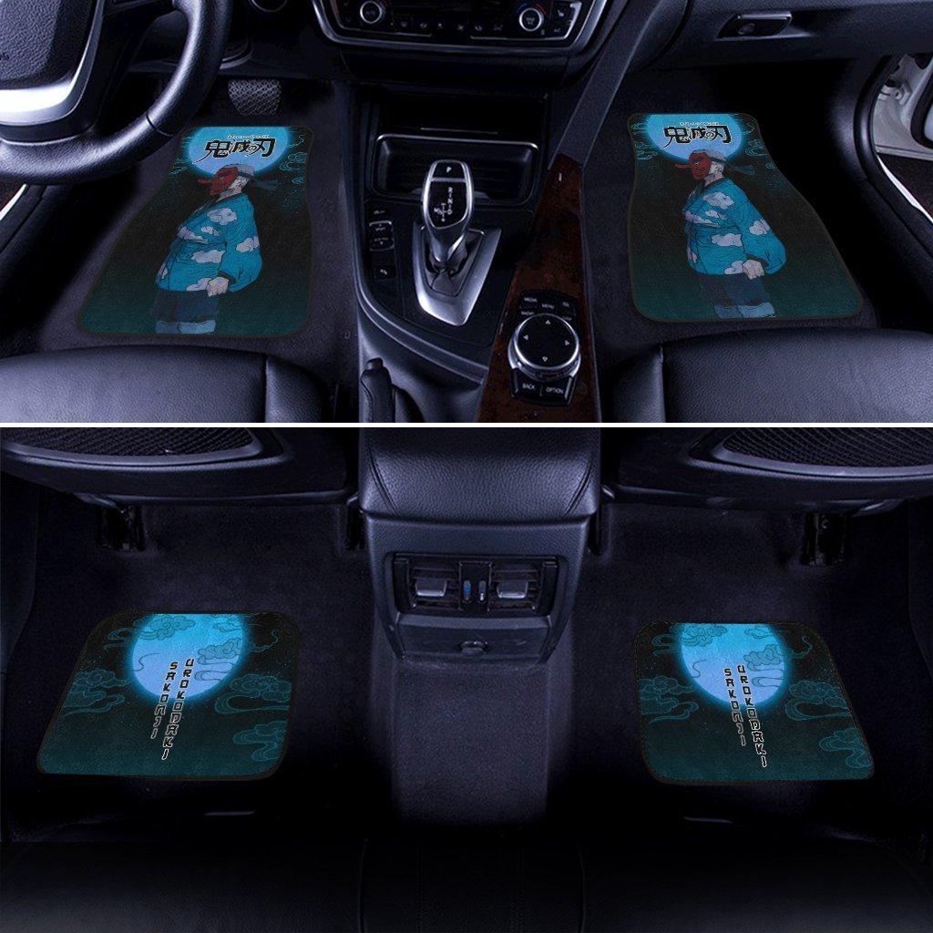 Demon Slayer Sakonji Car Floor Mats Custom Anime Car Interior Accessories - Gearcarcover - 3