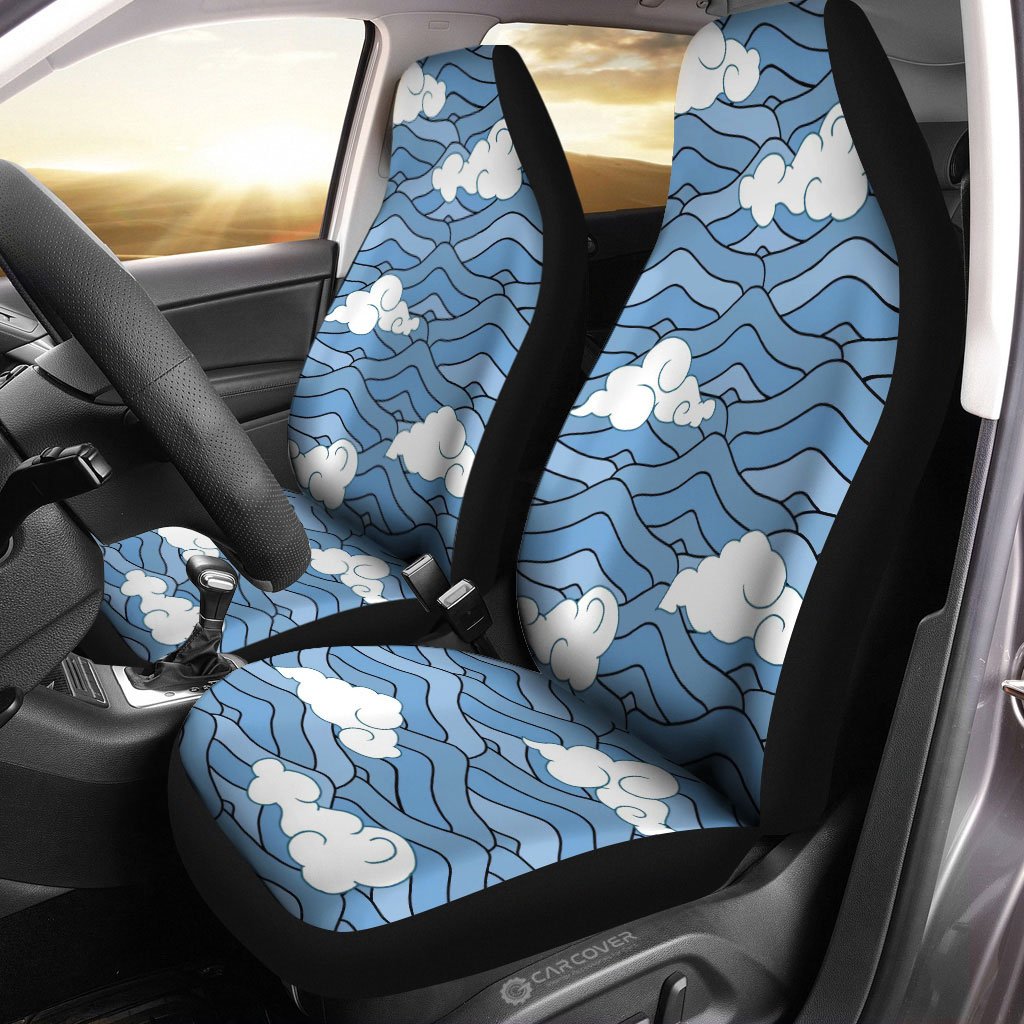 Demon Slayer Sakonji Uniform Car Seat Covers Custom Anime Car Accessories - Gearcarcover - 2