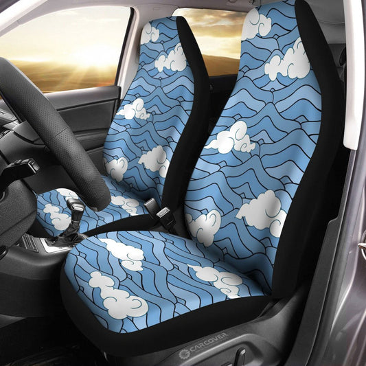 Demon Slayer Sakonji Uniform Car Seat Covers Custom Anime Car Accessories - Gearcarcover - 2