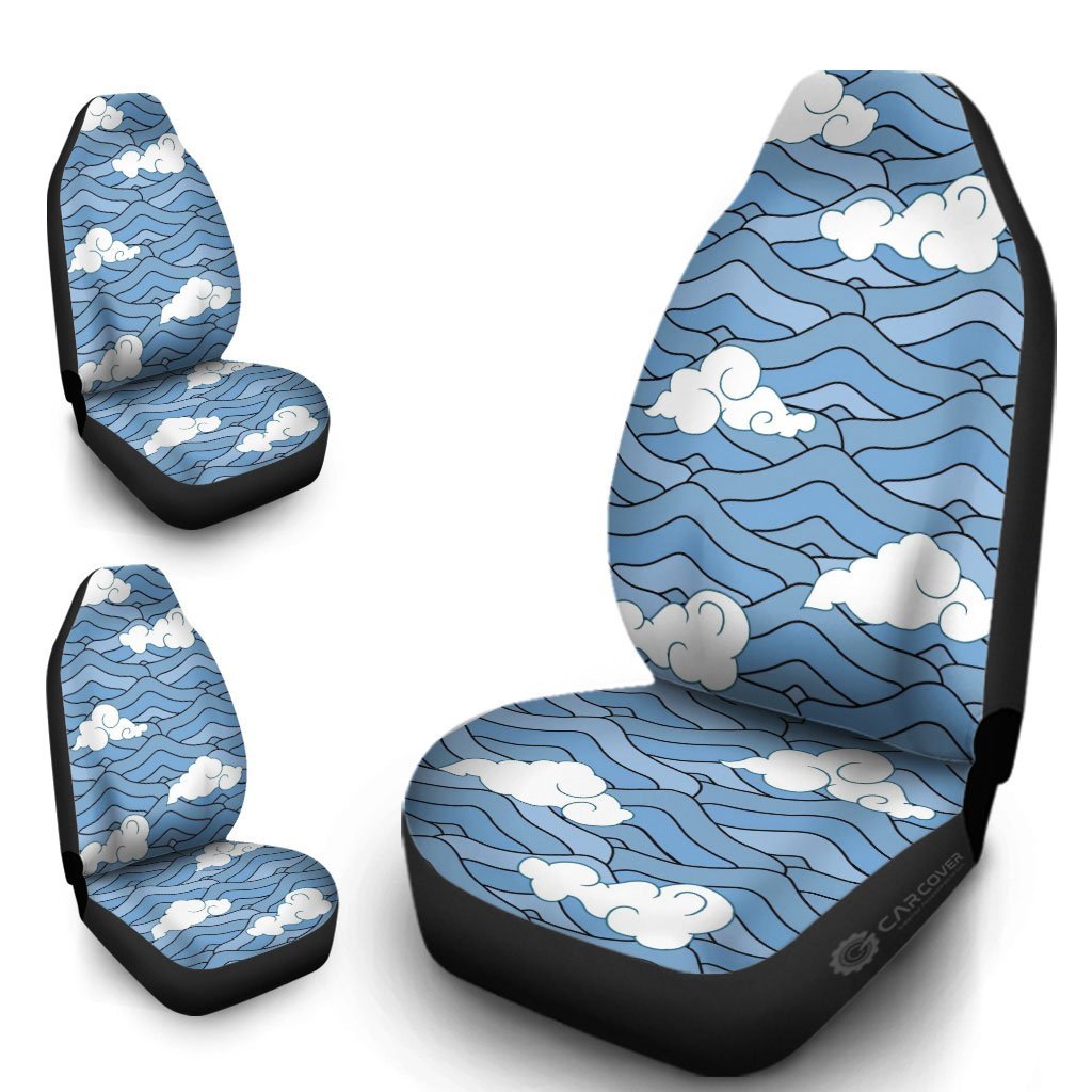 Demon Slayer Sakonji Uniform Car Seat Covers Custom Anime Car Accessories - Gearcarcover - 4