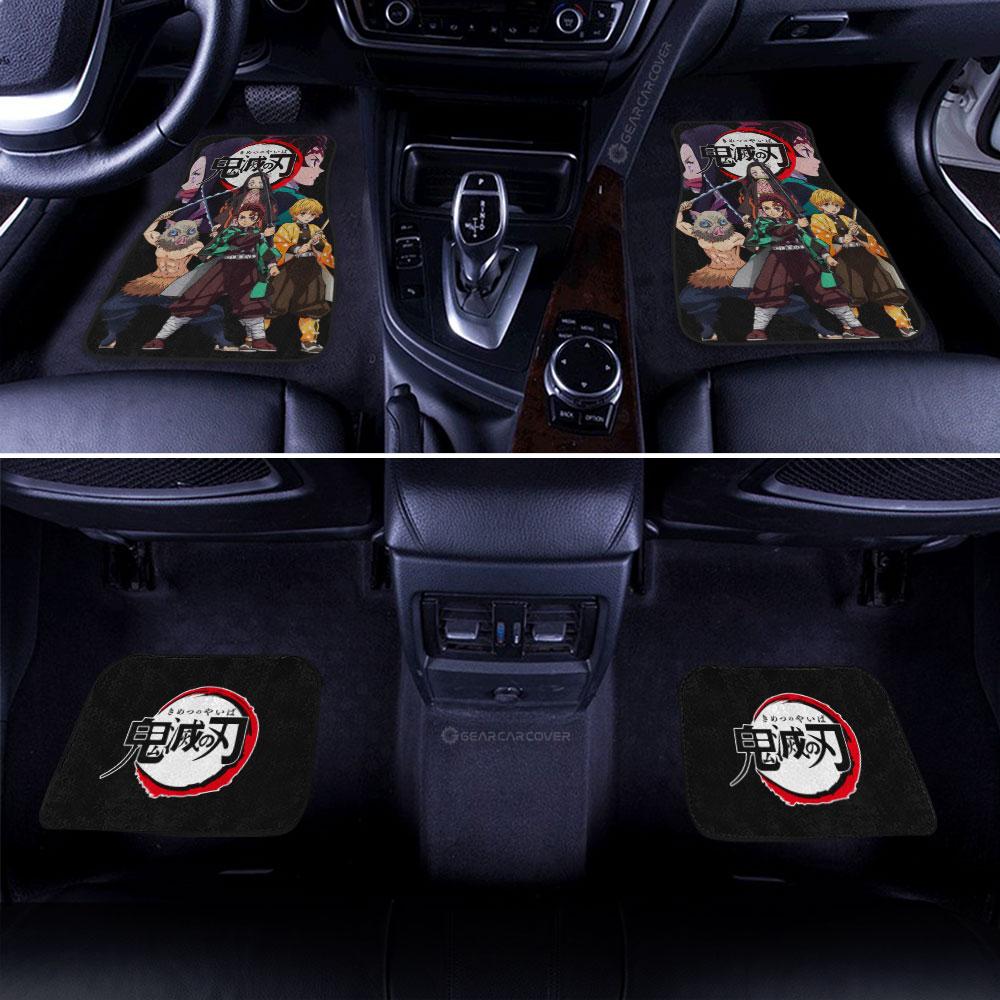 Demon Slayer Team Car Floor Mats Custom Demon Slayer Anime Car Accessories - Gearcarcover - 3