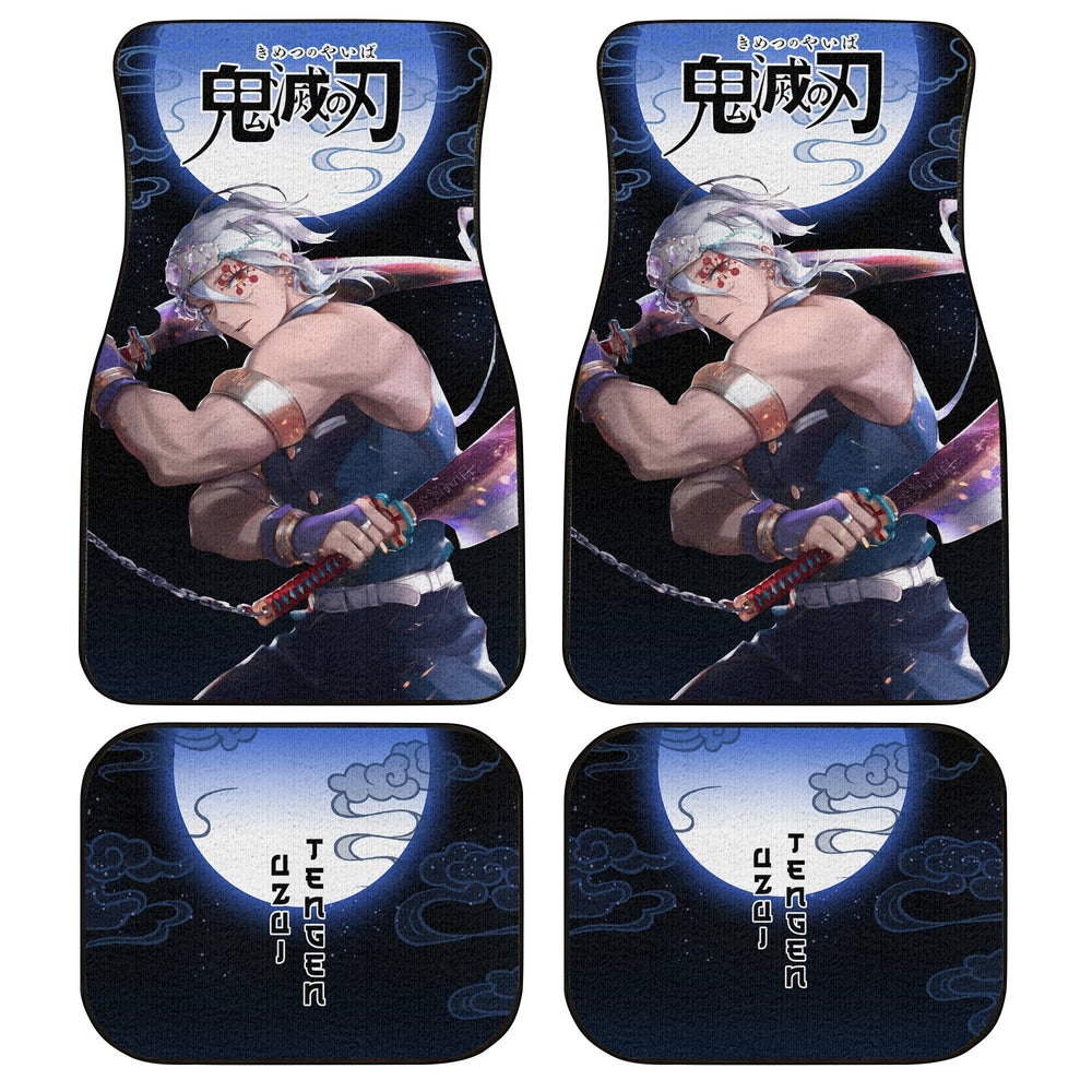 Demon Slayer Tengen Uzui Car Floor Mats Custom Anime Car Accessories - Gearcarcover - 1