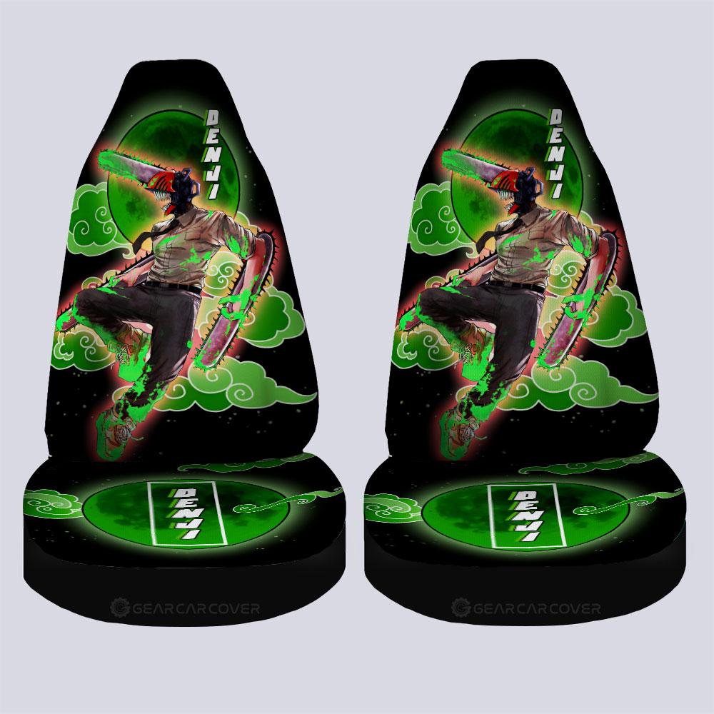 Denji Car Seat Covers Custom Chainsaw Man Anime Car Accessoriess - Gearcarcover - 4