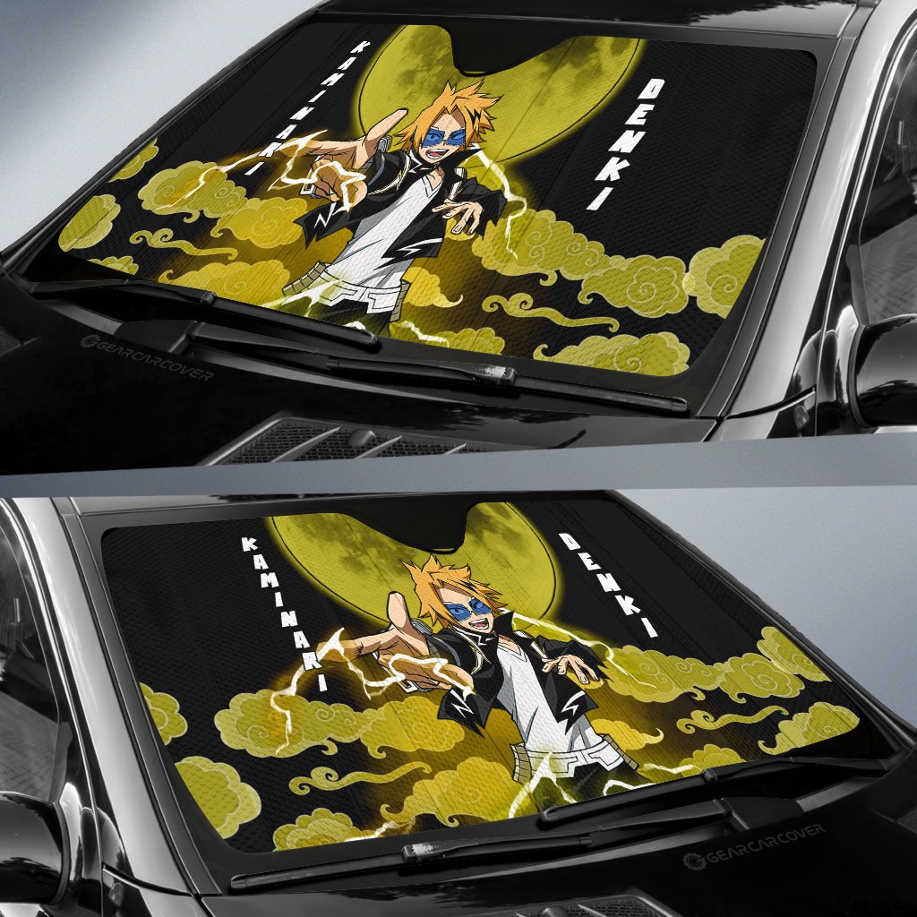 Denki Kaminari Car Sunshade Custom My Hero Academia Anime Car Accessories - Gearcarcover - 2