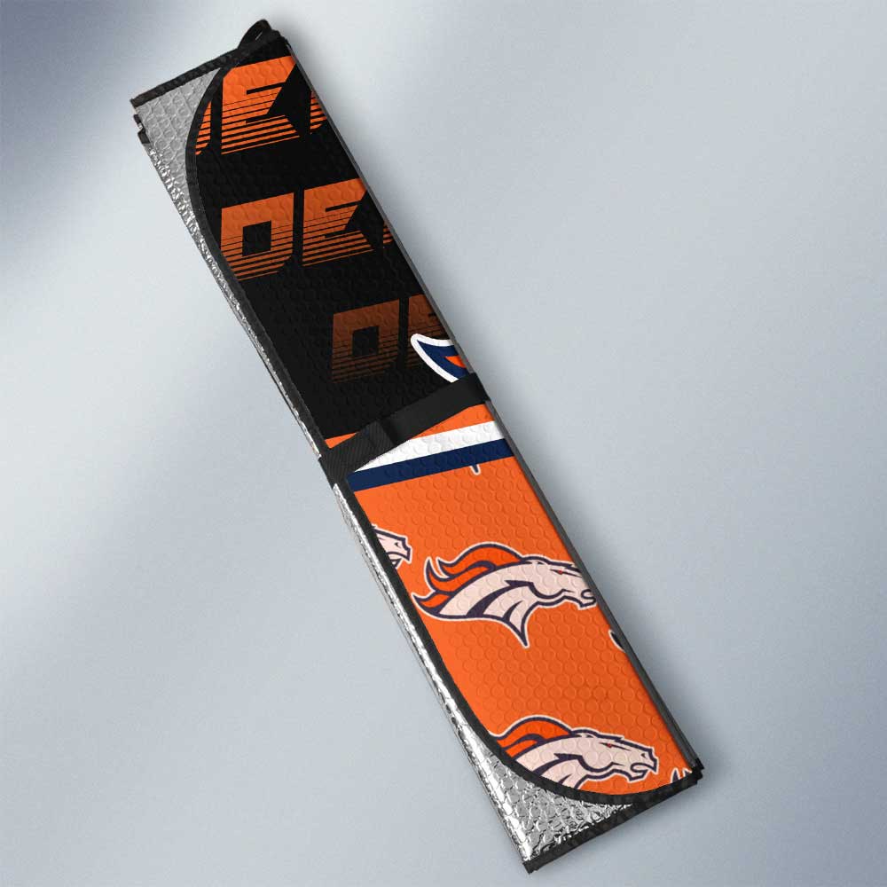Denver Broncos Car Sunshade Custom Car Interior Accessories - Gearcarcover - 3
