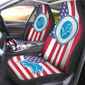 Detroit Lions Car Seat Covers Custom Car Decor Accessories - Gearcarcover - 2