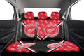 Detroit Red Wings Car Back Seat Cover Custom Car Accessories For Fans - Gearcarcover - 2