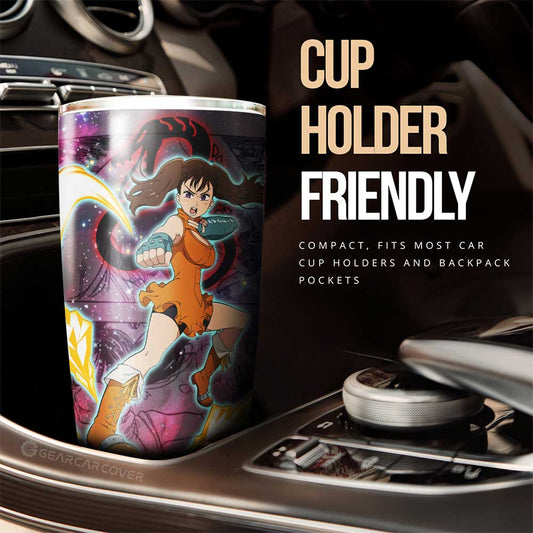 Diane Tumbler Cup Custom Seven Deadly Sins Anime Manga Galaxy Style - Gearcarcover - 2