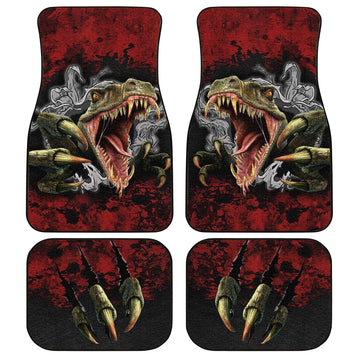 Dinosaur Claw Car Floor Mats Custom Dino Car Accessories - Gearcarcover - 1