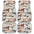 Dog Breeds Car Floor Mats Custom Dog Car Accessories - Gearcarcover - 1
