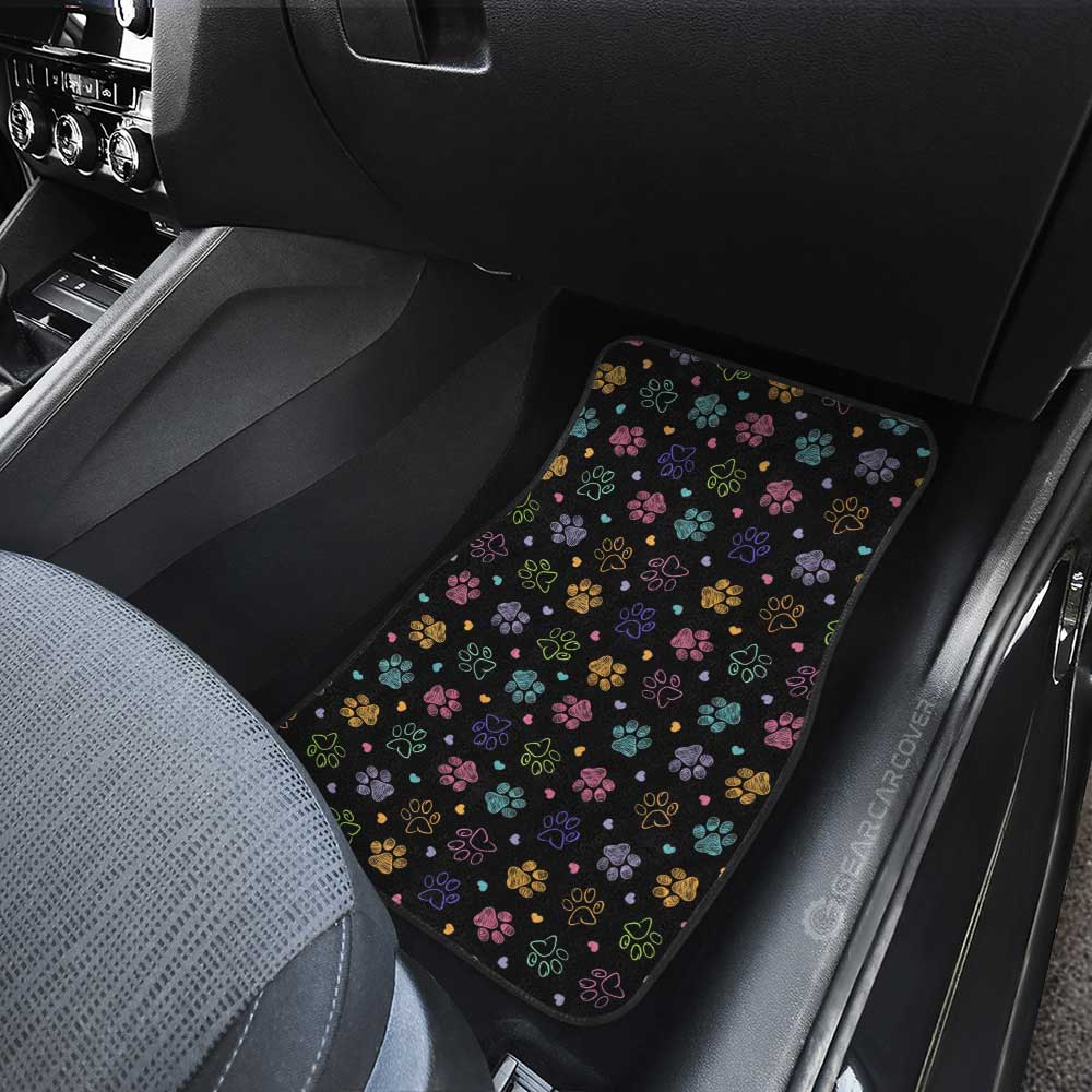 Dog Paw Car Floor Mats Custom Car Accessories - Gearcarcover - 4