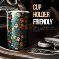 Dog Paws Tumbler Stainless Steel Vacuum Insulated 20oz - Gearcarcover - 3