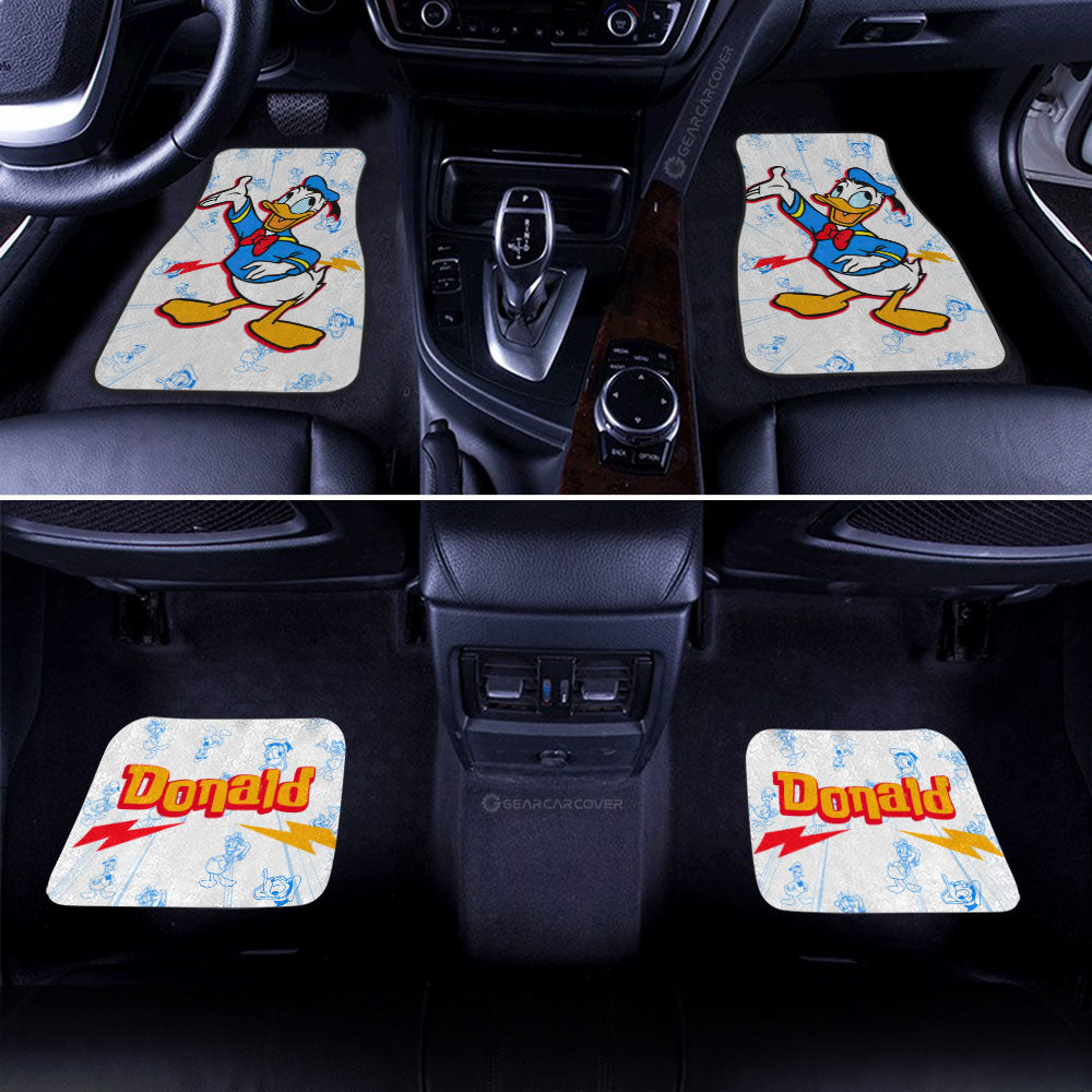 Donald Car Floor Mats Custom Cartoon Car Accessories - Gearcarcover - 2