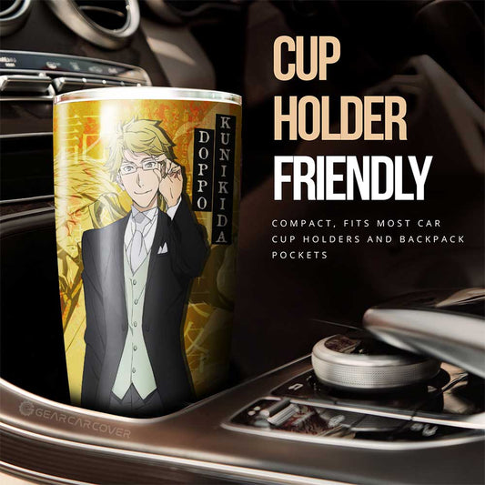 Doppo Kunikida Tumbler Cup Custom Bungou Stray Dogs Anime Car Interior Accessories - Gearcarcover - 2