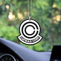 Dragon Ball Capsule Corporation Symbol Ornament Custom Anime Car Accessories - Gearcarcover - 2