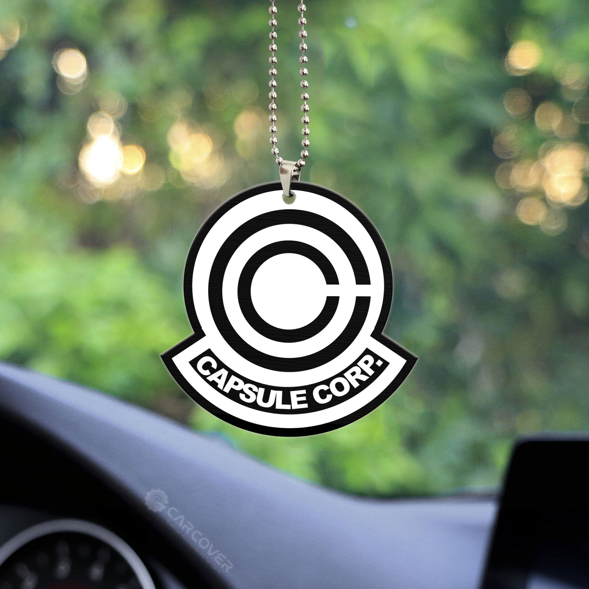 Dragon Ball Capsule Corporation Symbol Ornament Custom Anime Car Accessories - Gearcarcover - 2