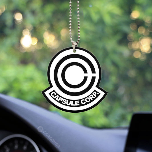 Dragon Ball Capsule Corporation Symbol Ornament Custom Anime Car Accessories - Gearcarcover - 2