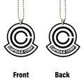 Dragon Ball Capsule Corporation Symbol Ornament Custom Anime Car Accessories - Gearcarcover - 4