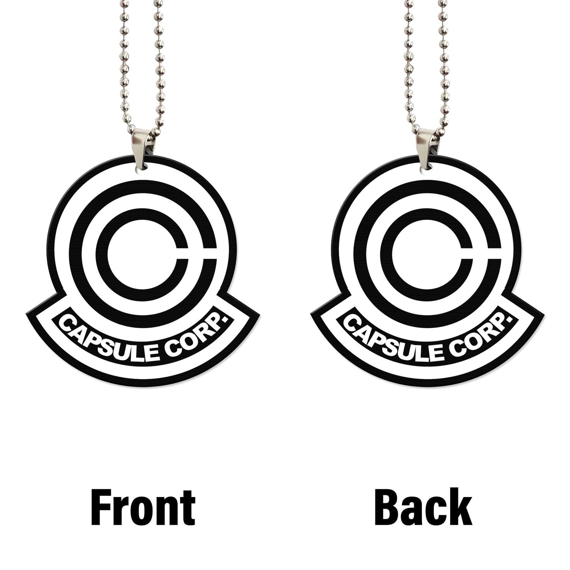 Dragon Ball Capsule Corporation Symbol Ornament Custom Anime Car Accessories - Gearcarcover - 4