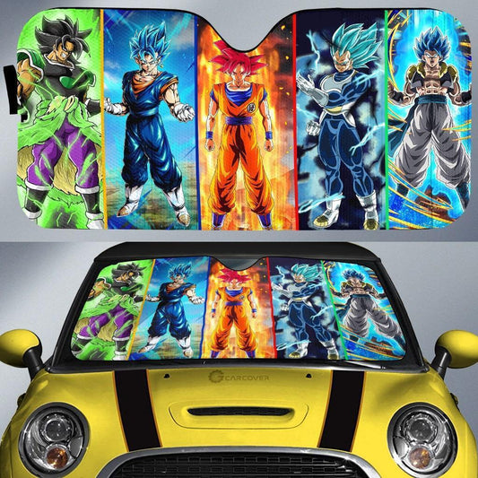 Dragon Ball Car Sunshade Custom Anime Car Accessories - Gearcarcover - 1