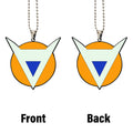 Dragon Ball Ginyu Symbol Ornament Custom Anime Car Interior Accessories - Gearcarcover - 4