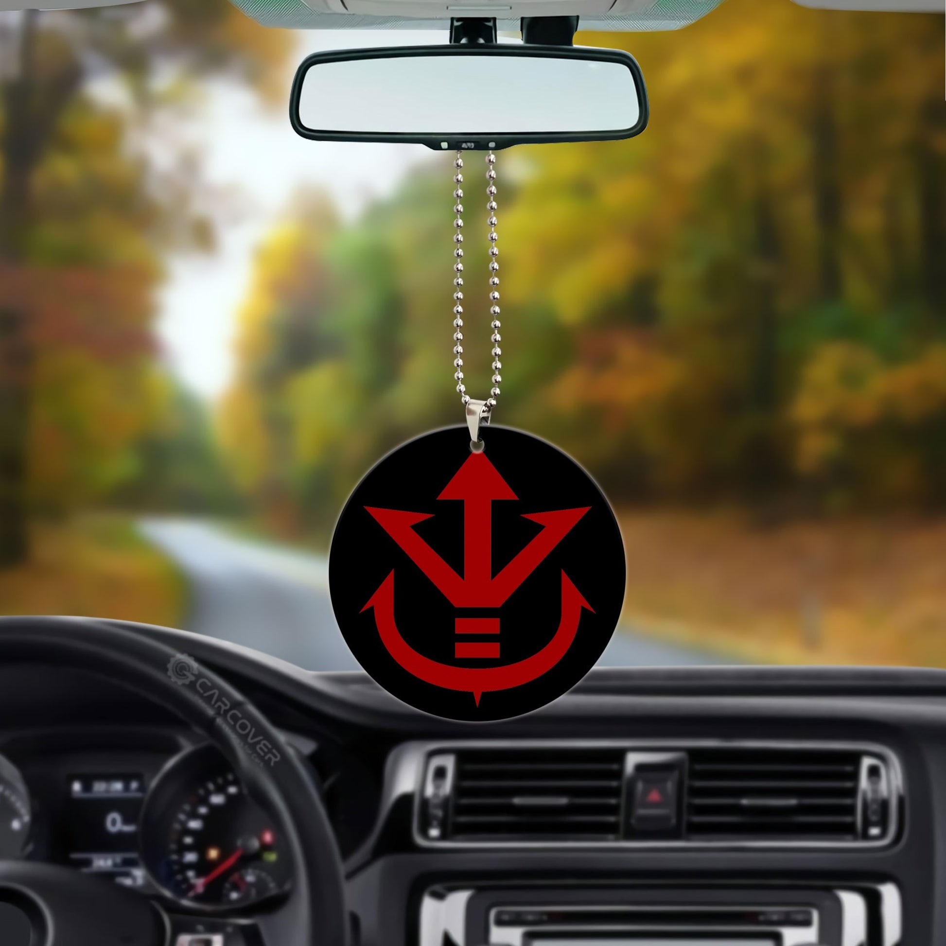 Dragon Ball Vegeta Symbol Ornament Custom Anime Car Interior Accessories - Gearcarcover - 3