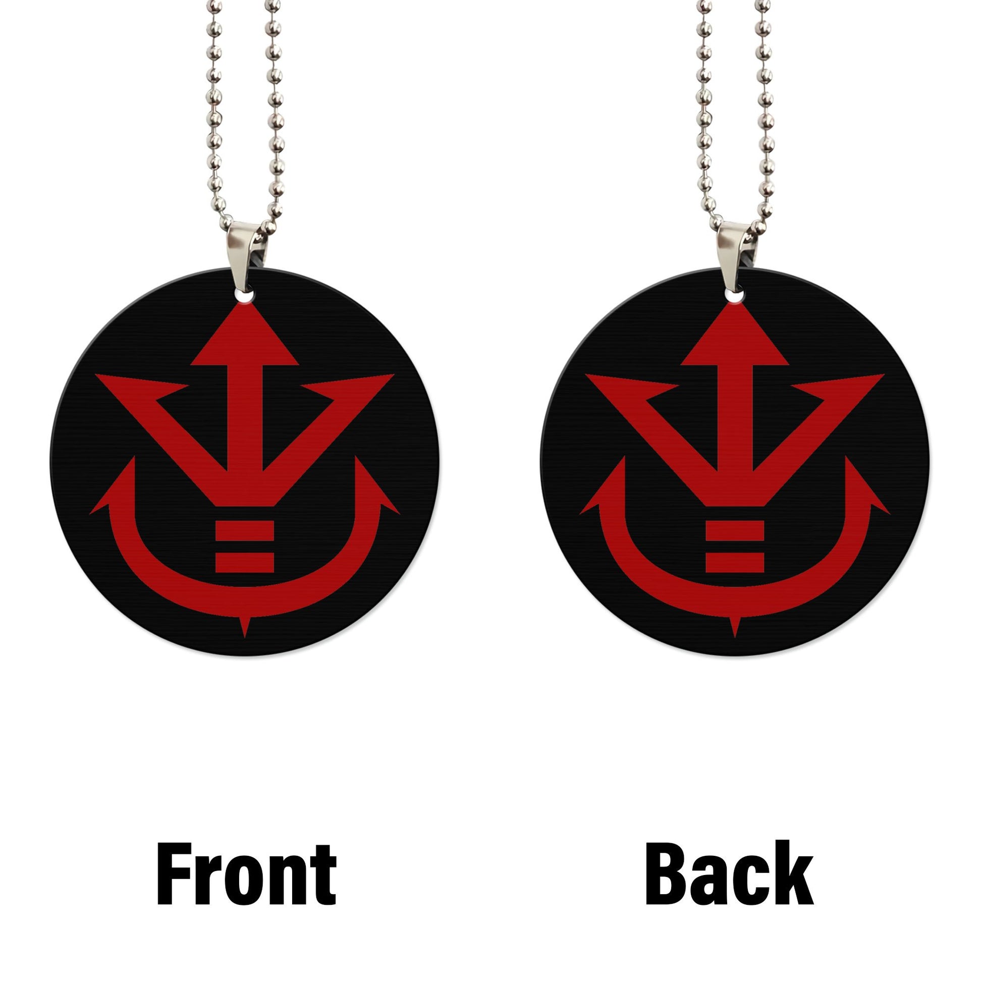 Dragon Ball Vegeta Symbol Ornament Custom Anime Car Interior Accessories - Gearcarcover - 4