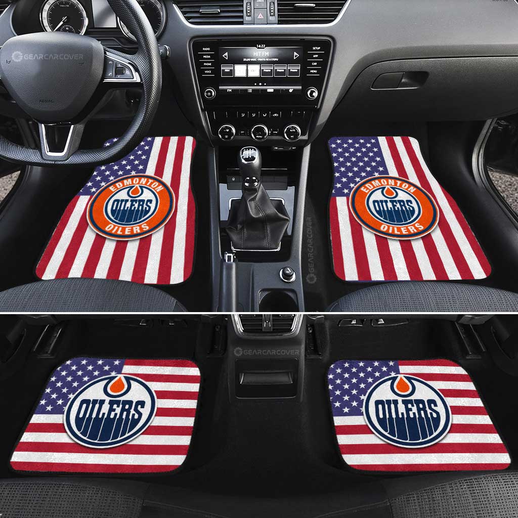 Edmonton Oilers Car Floor Mats Custom Car Accessories - Gearcarcover - 2