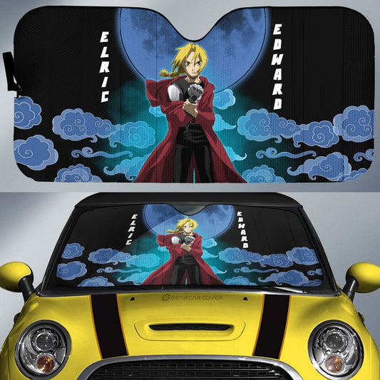 Edward Elric Car Sunshade Custom Fullmetal Alchemist Anime Car Accessories - Gearcarcover - 1