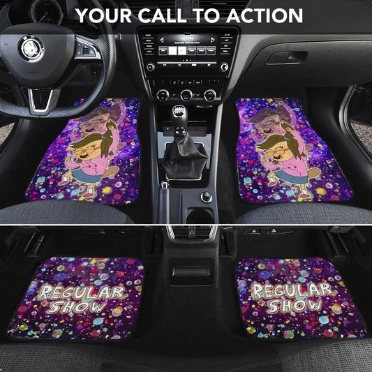 Eileen Car Floor Mats Custom Regular Show Cartoon - Gearcarcover - 2