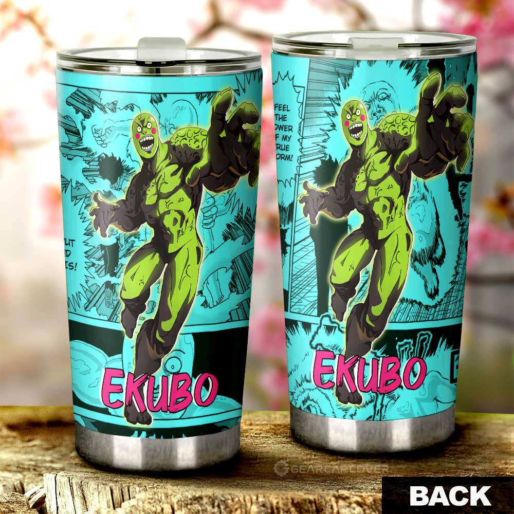 Ekubo Tumbler Cup Custom Mob Pyscho 100 Anime Mix Manga - Gearcarcover - 3